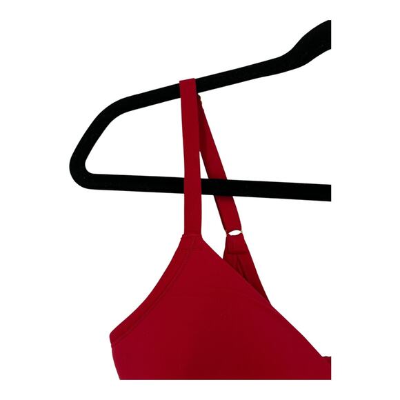 Natori bra 723154 Bliss Perfection contour soft cup red size 32DDD 32F - Picture 2 of 5